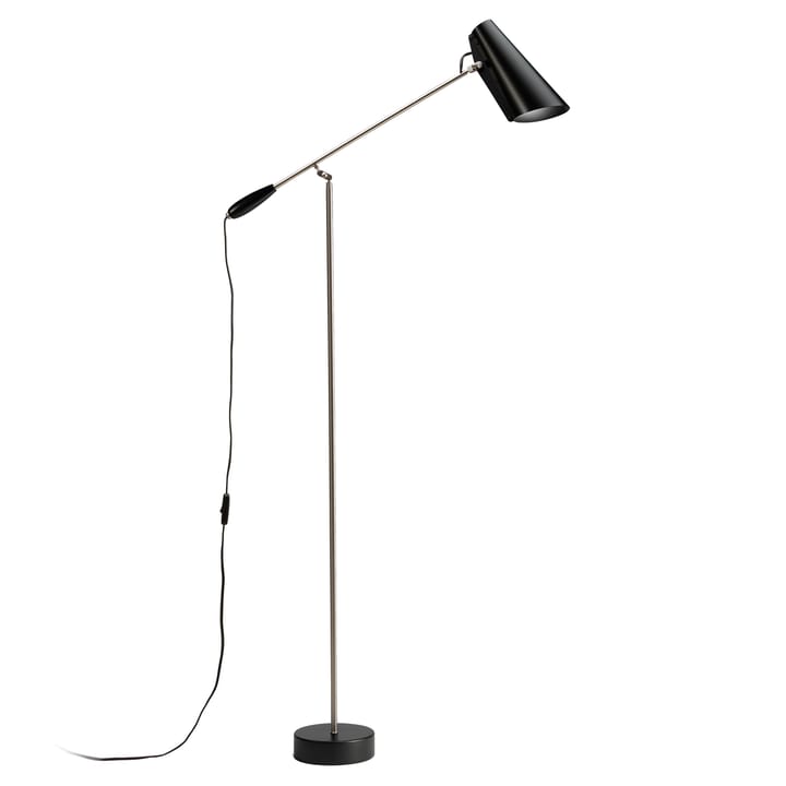 Lampadaire Birdy - Black-steel - Northern