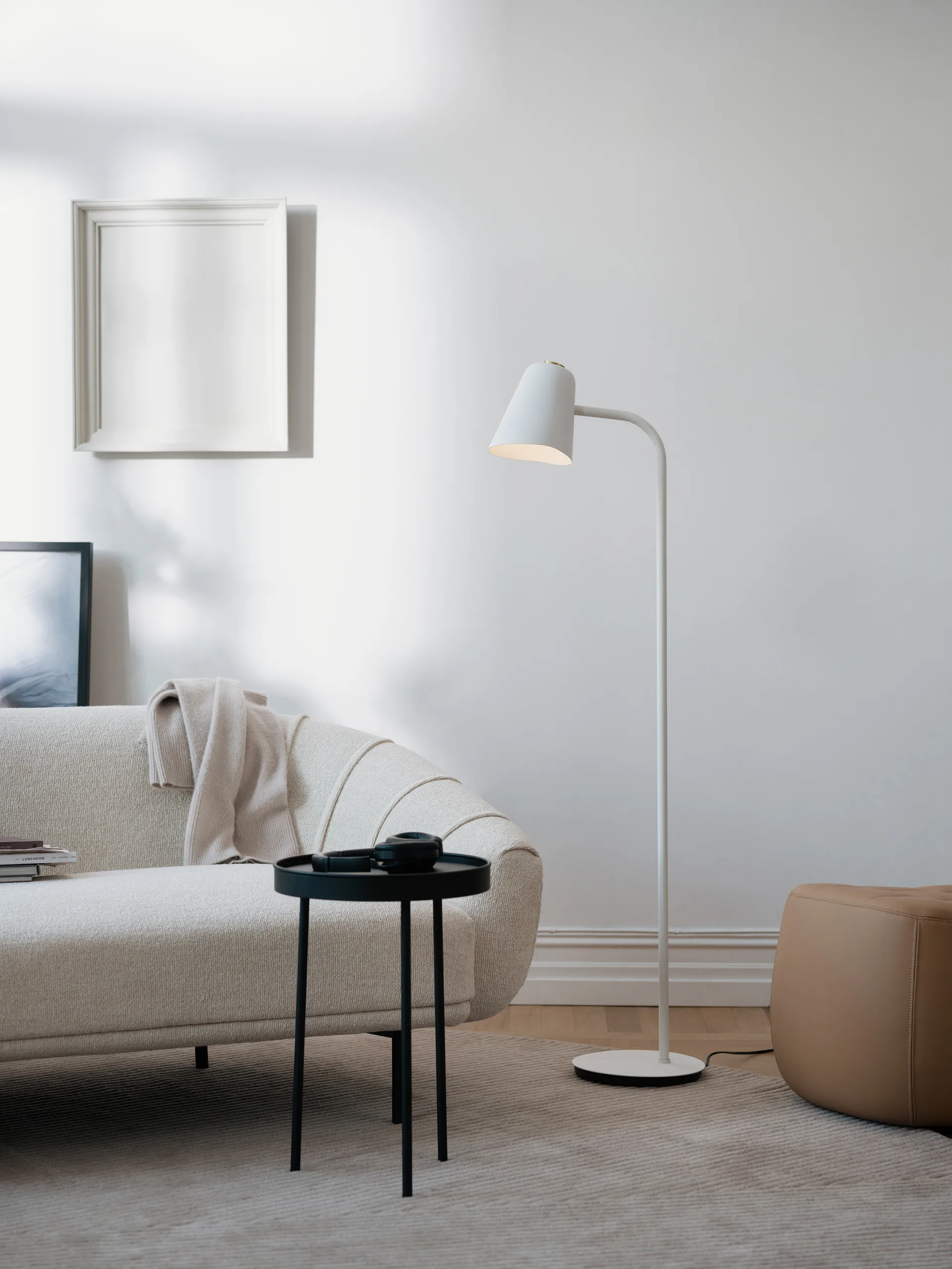 Lampadaire Me Dim, Blanc Northern