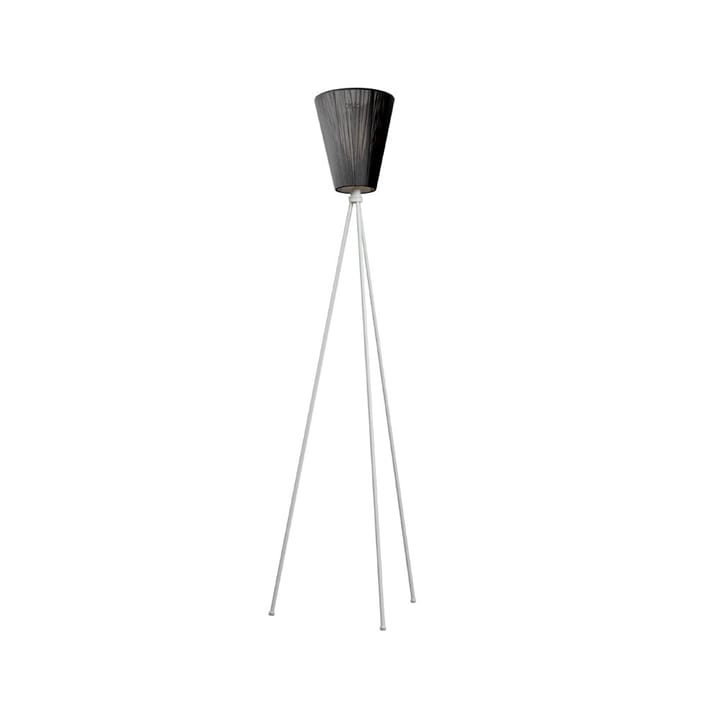 Lampadaire Oslo Wood - black, structure gris clair - Northern
