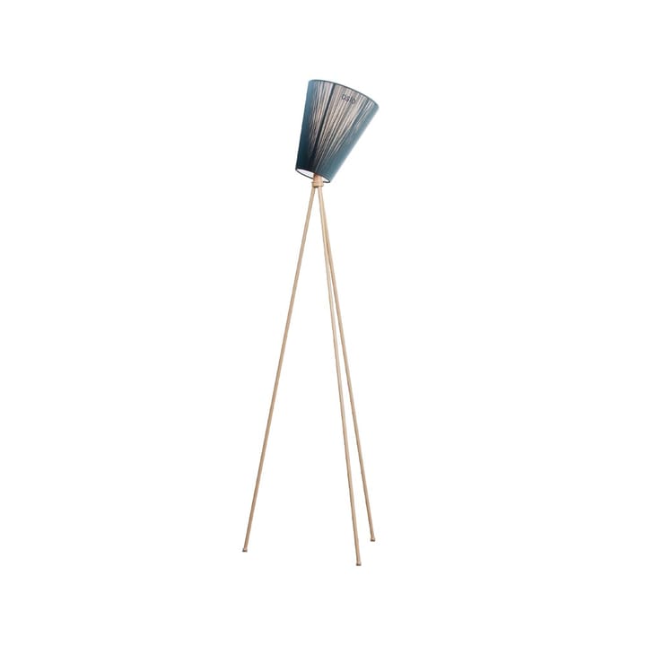 Lampadaire Oslo Wood - green, structure beige - Northern
