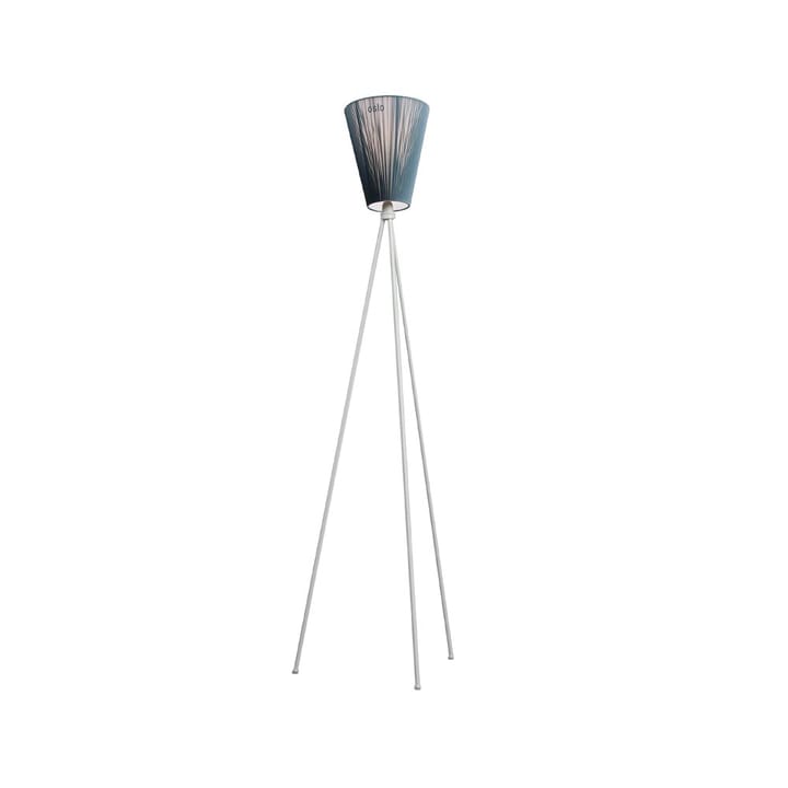 Lampadaire Oslo Wood - green, structure gris clair - Northern