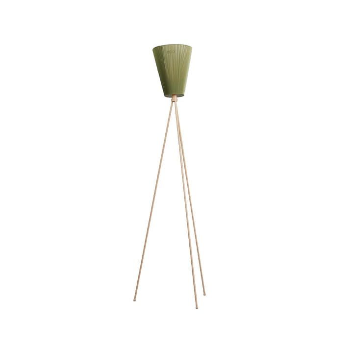 Lampadaire Oslo Wood - olive green, structure beige - Northern