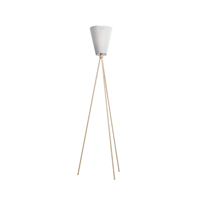 Lampadaire Oslo Wood - white, structure beige
 - Northern