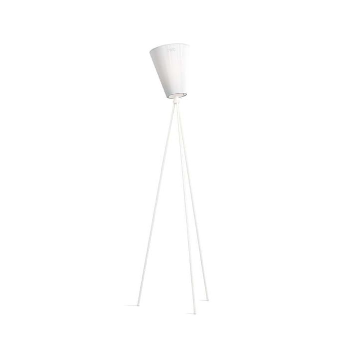 Lampadaire Oslo Wood - white, structure blanc mat - Northern