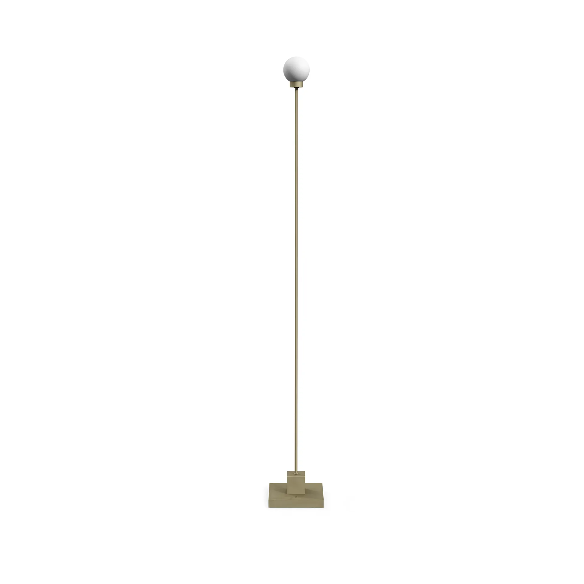Lampadaire portable Snowball 122 cm, Grey beige Northern
