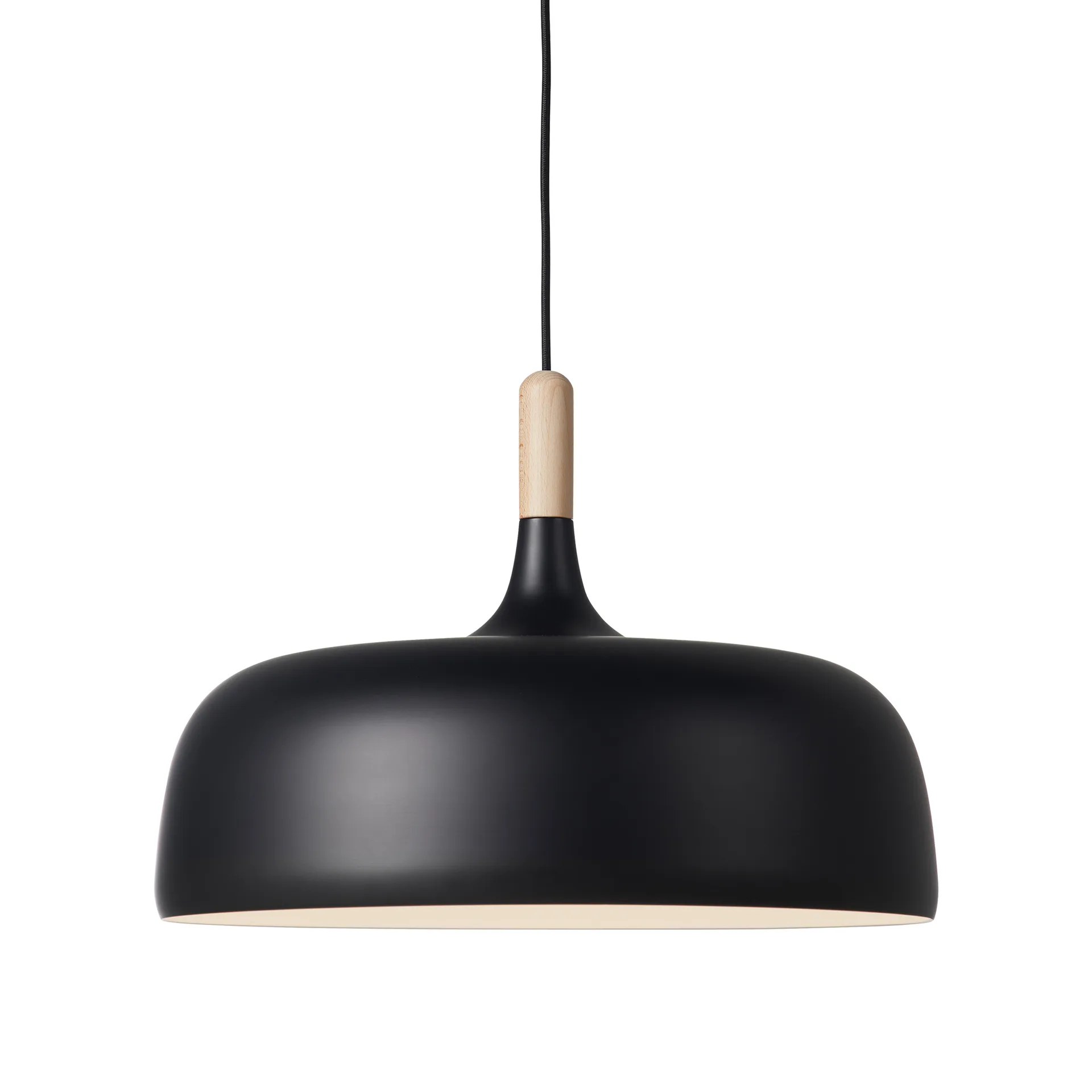 Lampe à suspension Acorn, Noir mat Northern