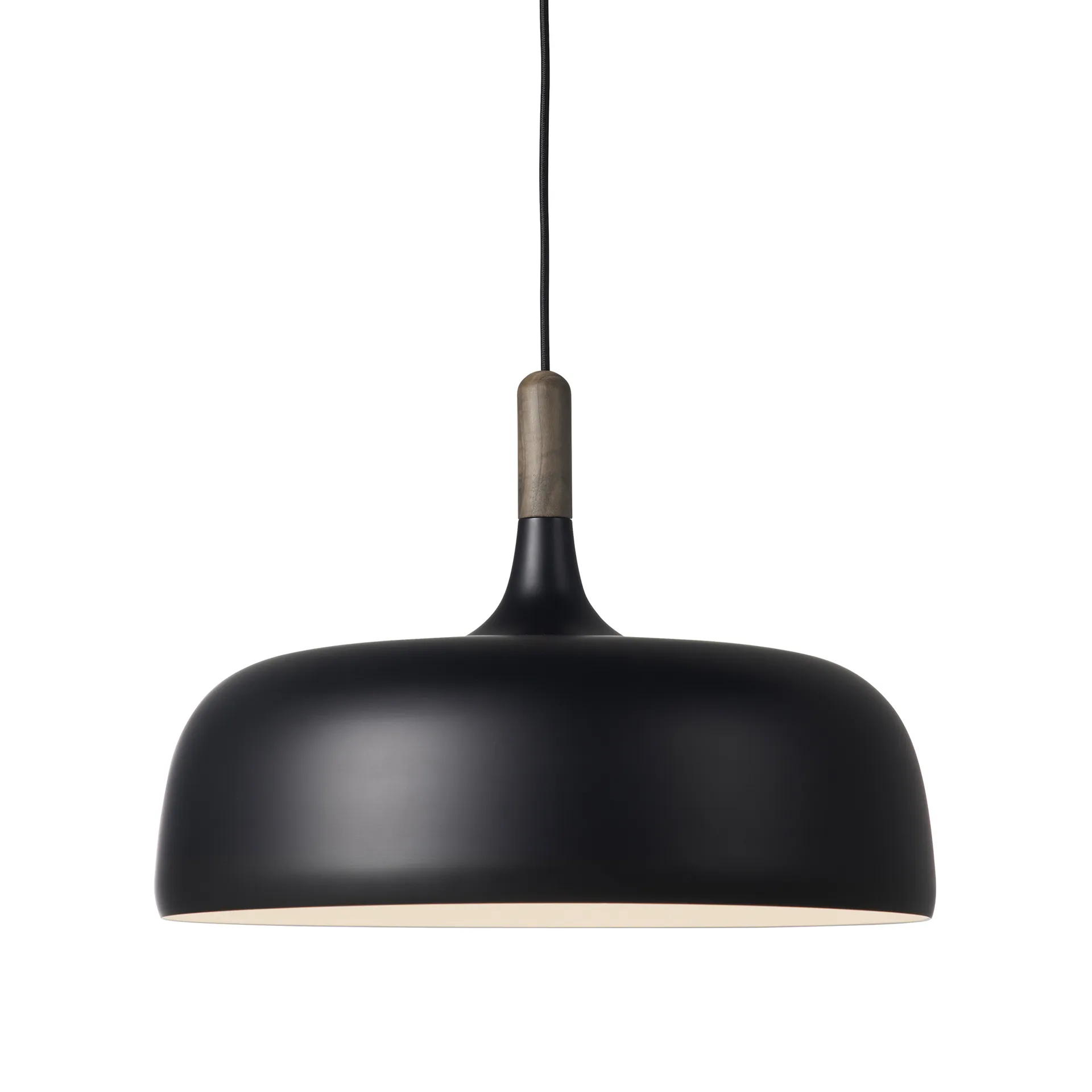 Lampe à suspension Acorn, Noir mat Northern