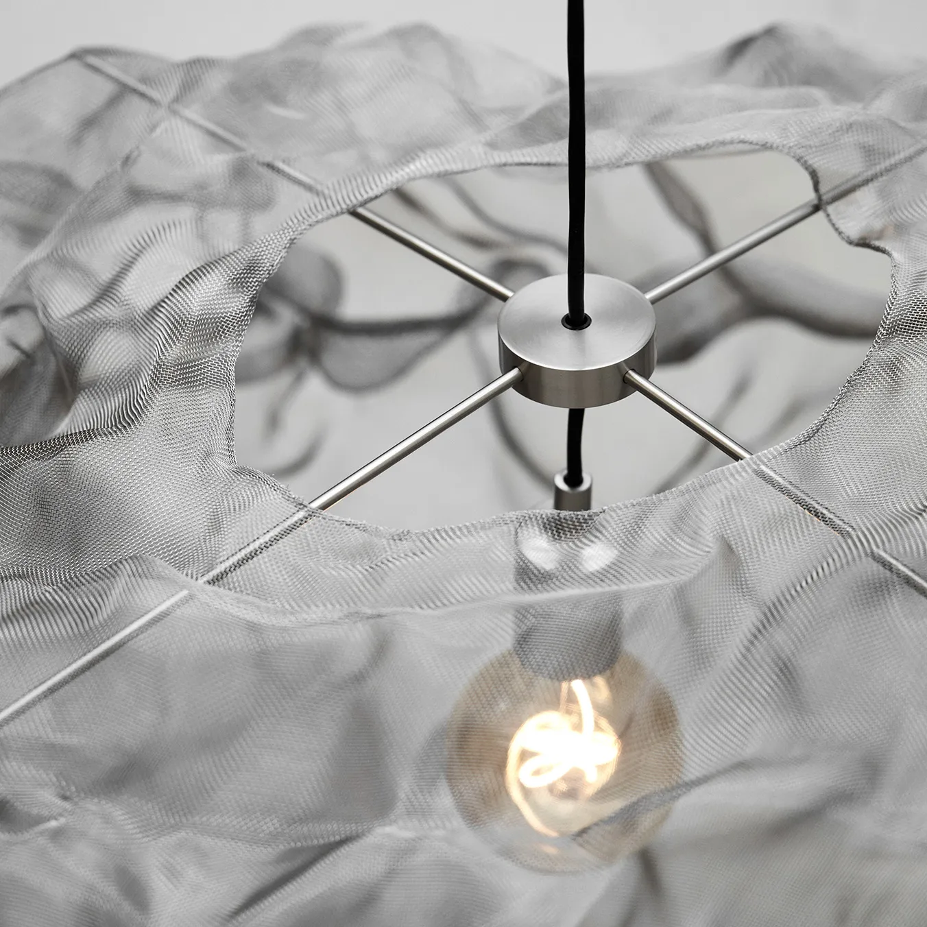 Lampe à suspension Heat Petit, Acier Northern