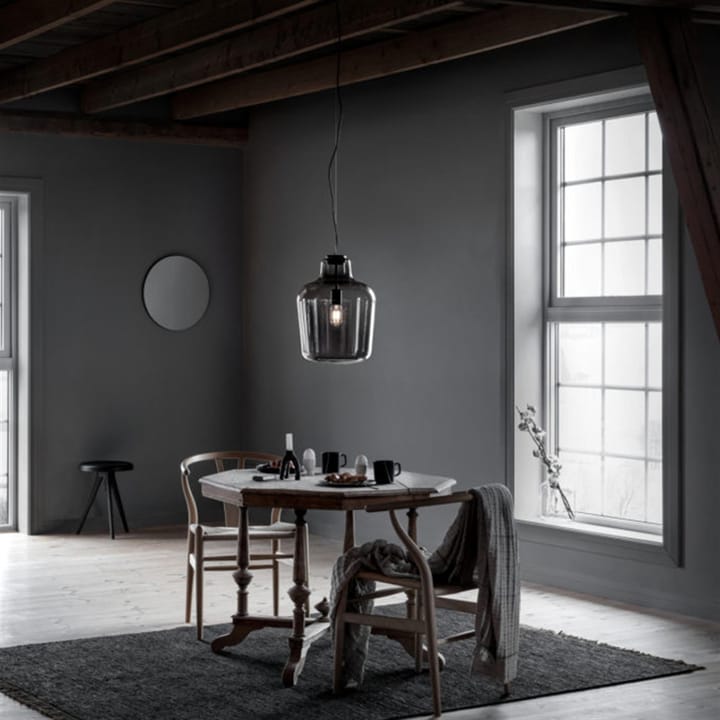 Lampe à suspension Say my name, gris fumé brillant Northern