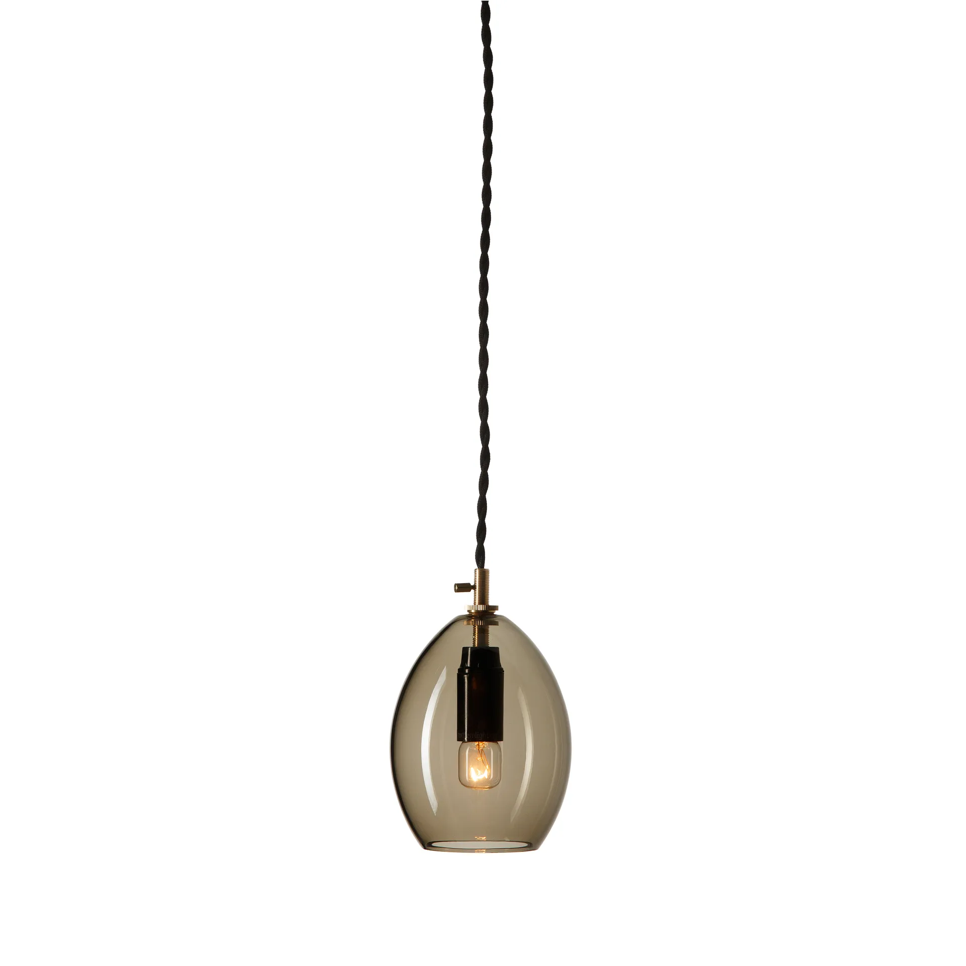 Lampe à suspension Unika grise, petit Northern