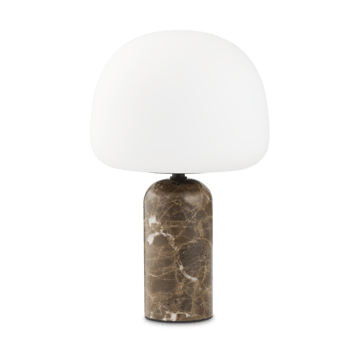 Lampe de bureau Kin 33 cm - Brown marble - Northern