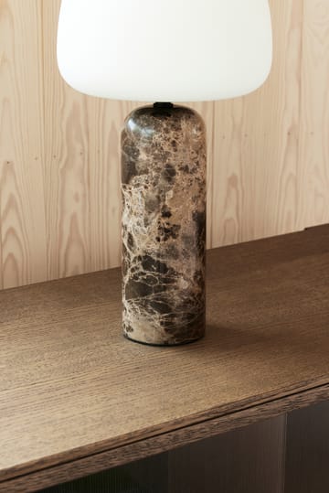 Lampe de bureau Kin 40 cm - Brown marble - Northern