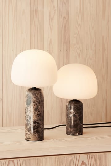 Lampe de bureau Kin 40 cm - Brown marble - Northern