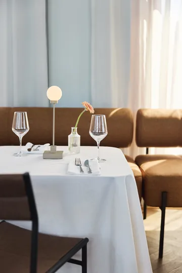 Lampe de table portable Snowball 33 cm - Grey beige - Northern