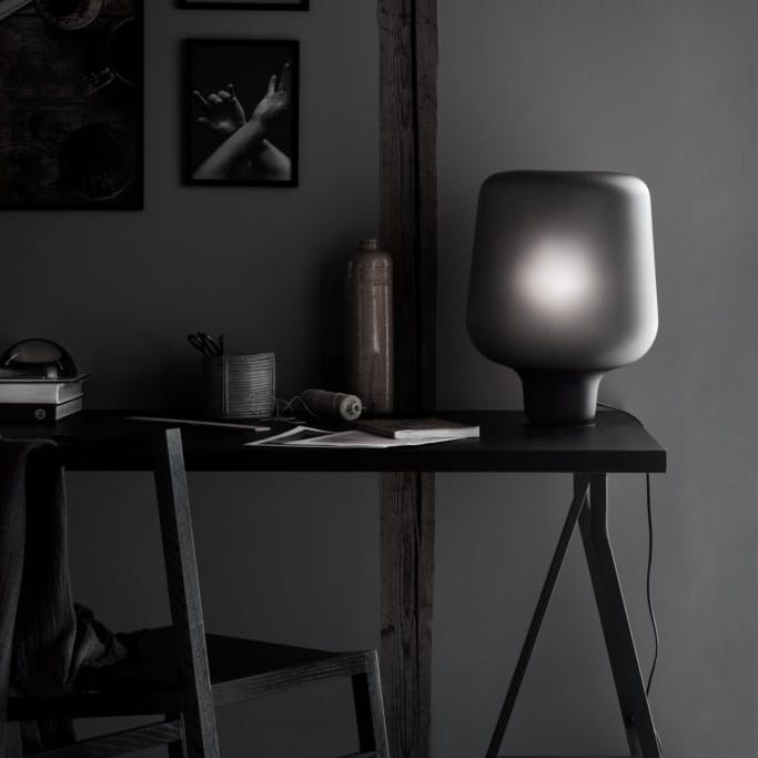 Lampe de table Say my name, smoked grey Mat (Gris Mat) Northern