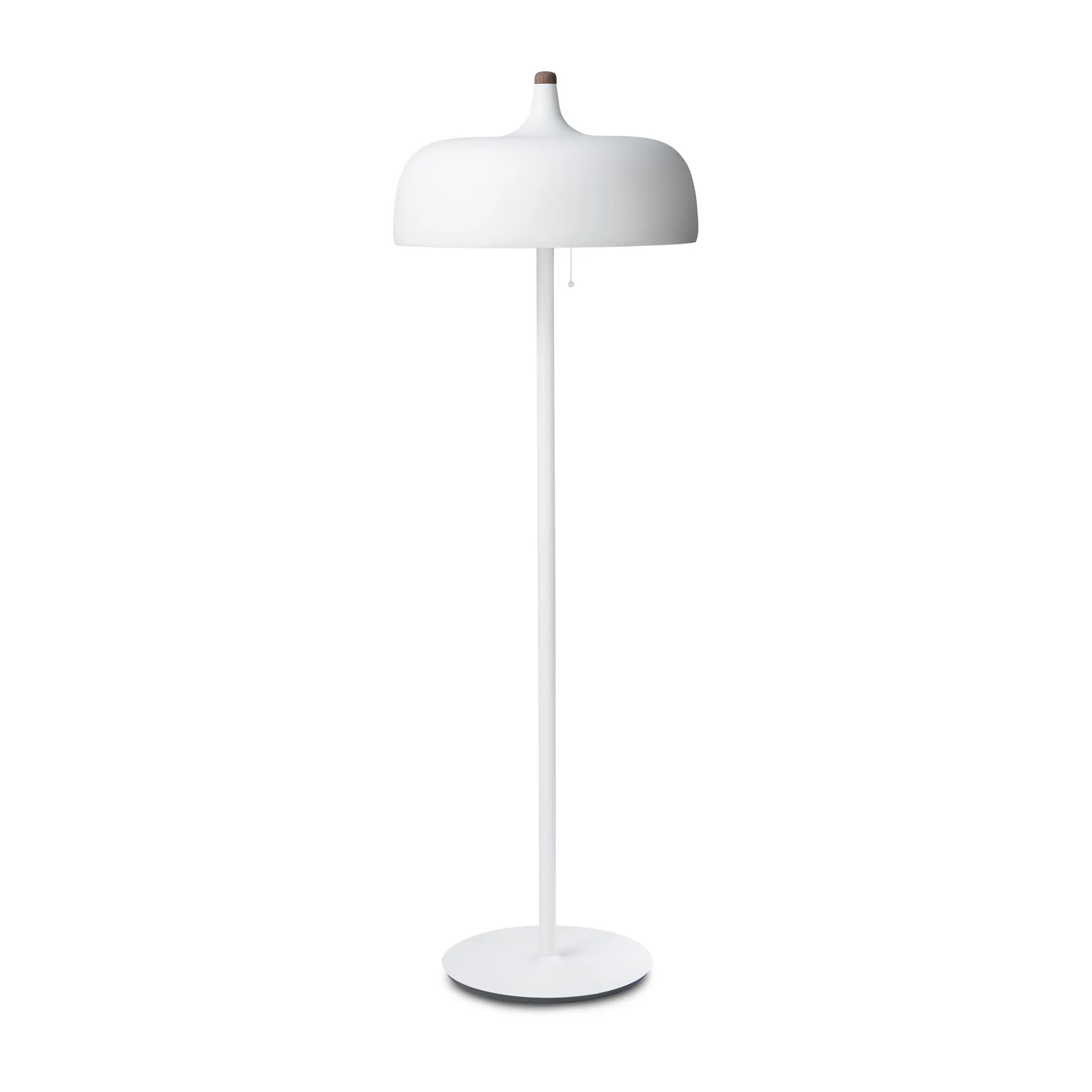Lampe sur pied Acorn, Blanc mat Northern