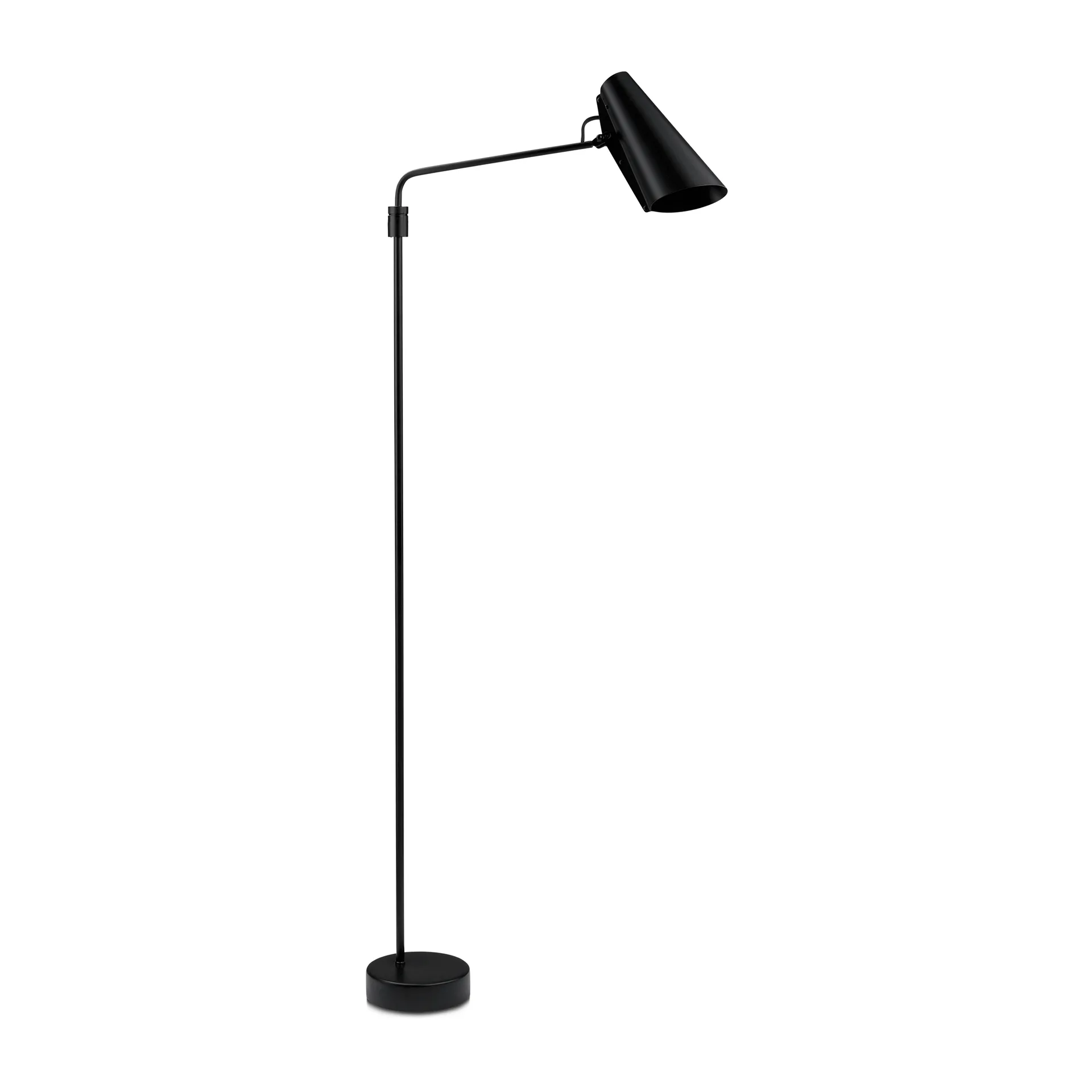 Lampe sur pied Birdy swing, Noir-noir Northern