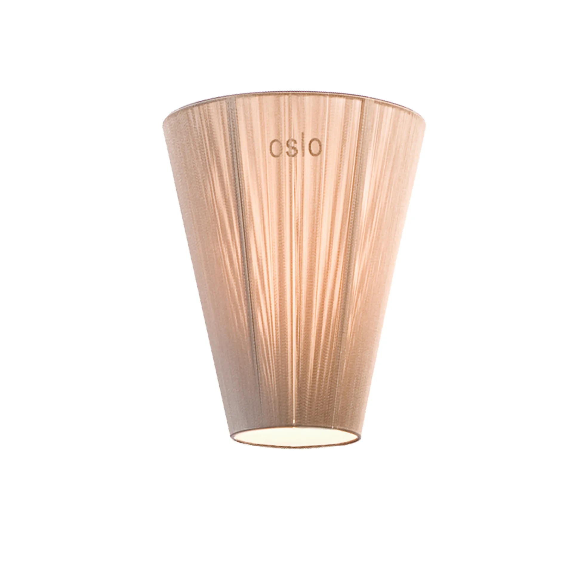 Lampe sur pied Oslo Wood abat-jour, Beige Northern