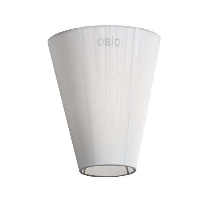 Lampe sur pied Oslo Wood abat-jour - Blanc - Northern