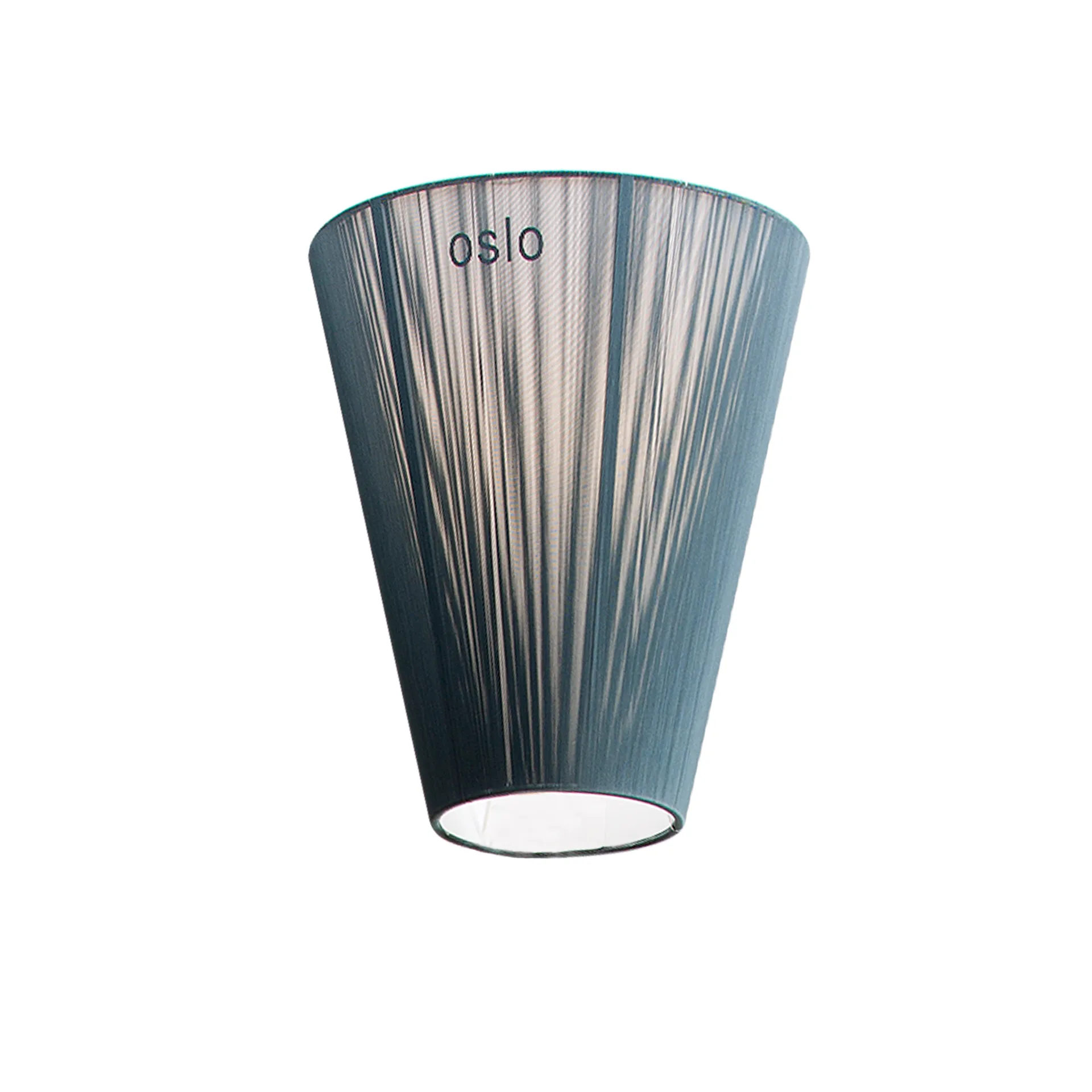 Lampe sur pied Oslo Wood abat-jour, Vert Northern