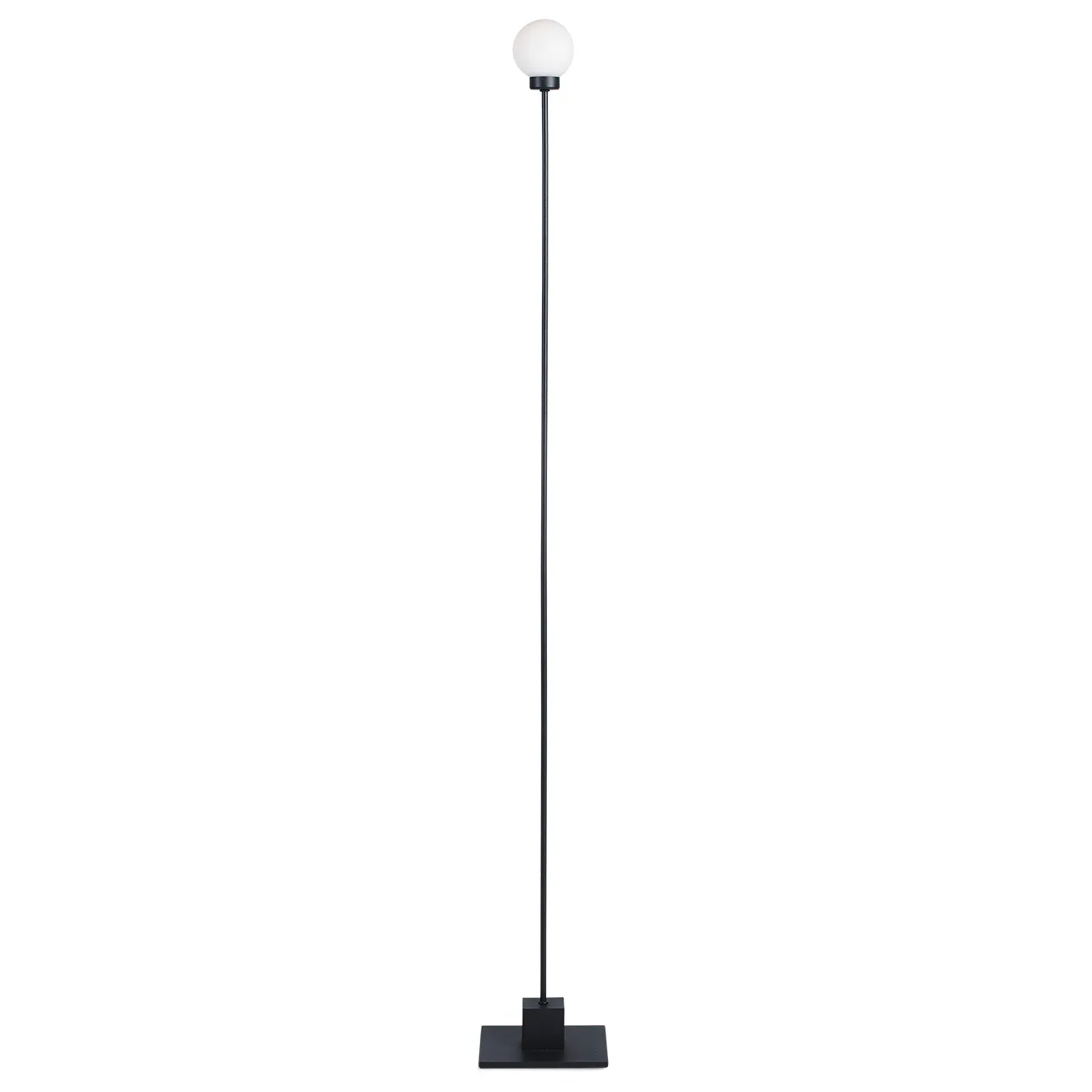 Lampe sur pied Snowball, Noir Northern