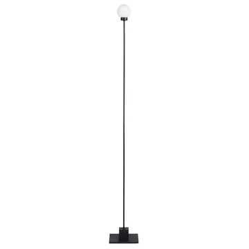 Lampe sur pied Snowball - Noir - Northern