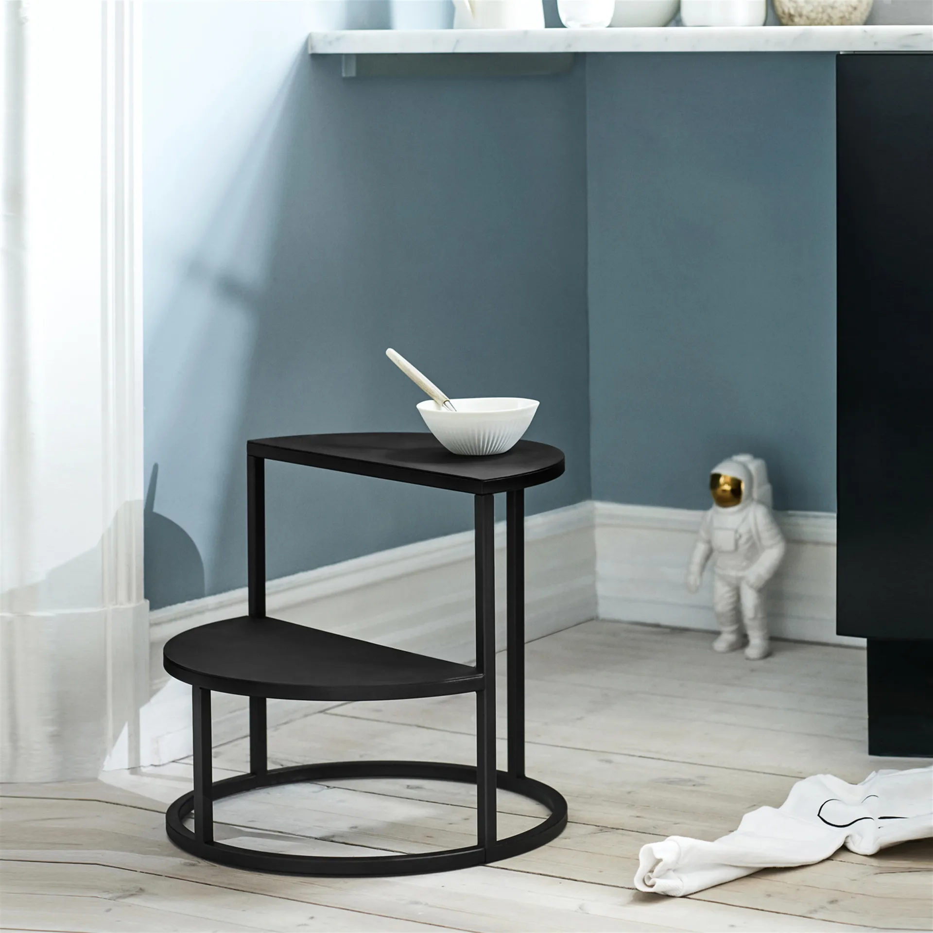 Marchepied 1 Dais, noir Northern