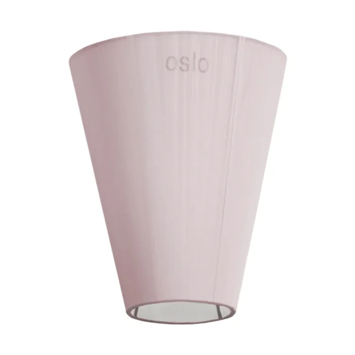 Oslo wood abat-jour pour lampadaire limited edition - Muted pink - Northern