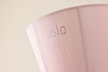 Oslo wood abat-jour pour lampadaire limited edition - Muted pink - Northern