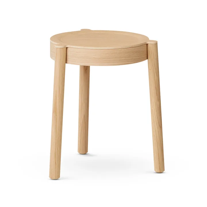 Pal tabouret rond - Chêne clair, Ø37x46 cm - Northern