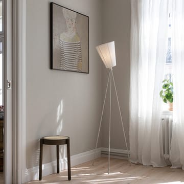 Pied pour Lampe sur pied Oslo Wood - Blanc mat - Northern