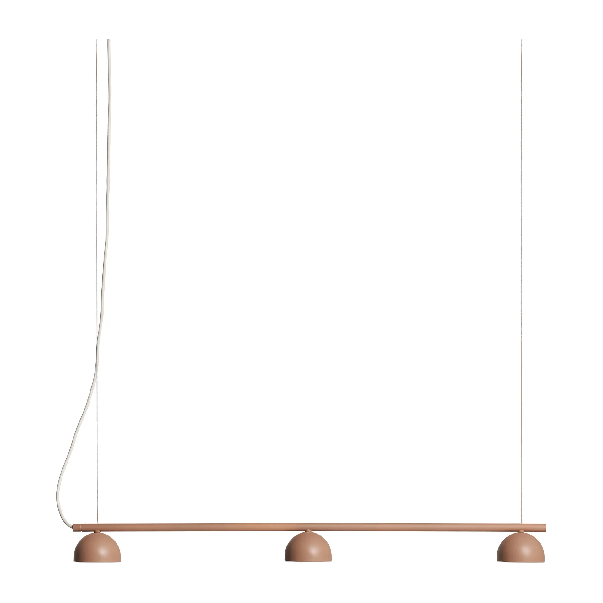 Plafonnier Blush Rail 3, Beige chaud Northern