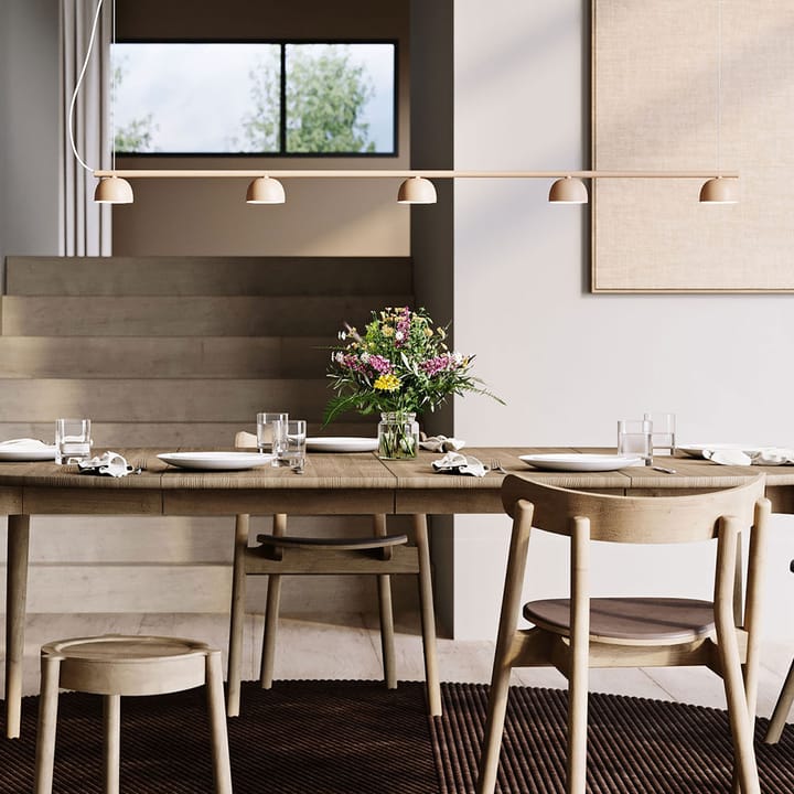 Plafonnier Blush Rail 5, Beige chaud Northern