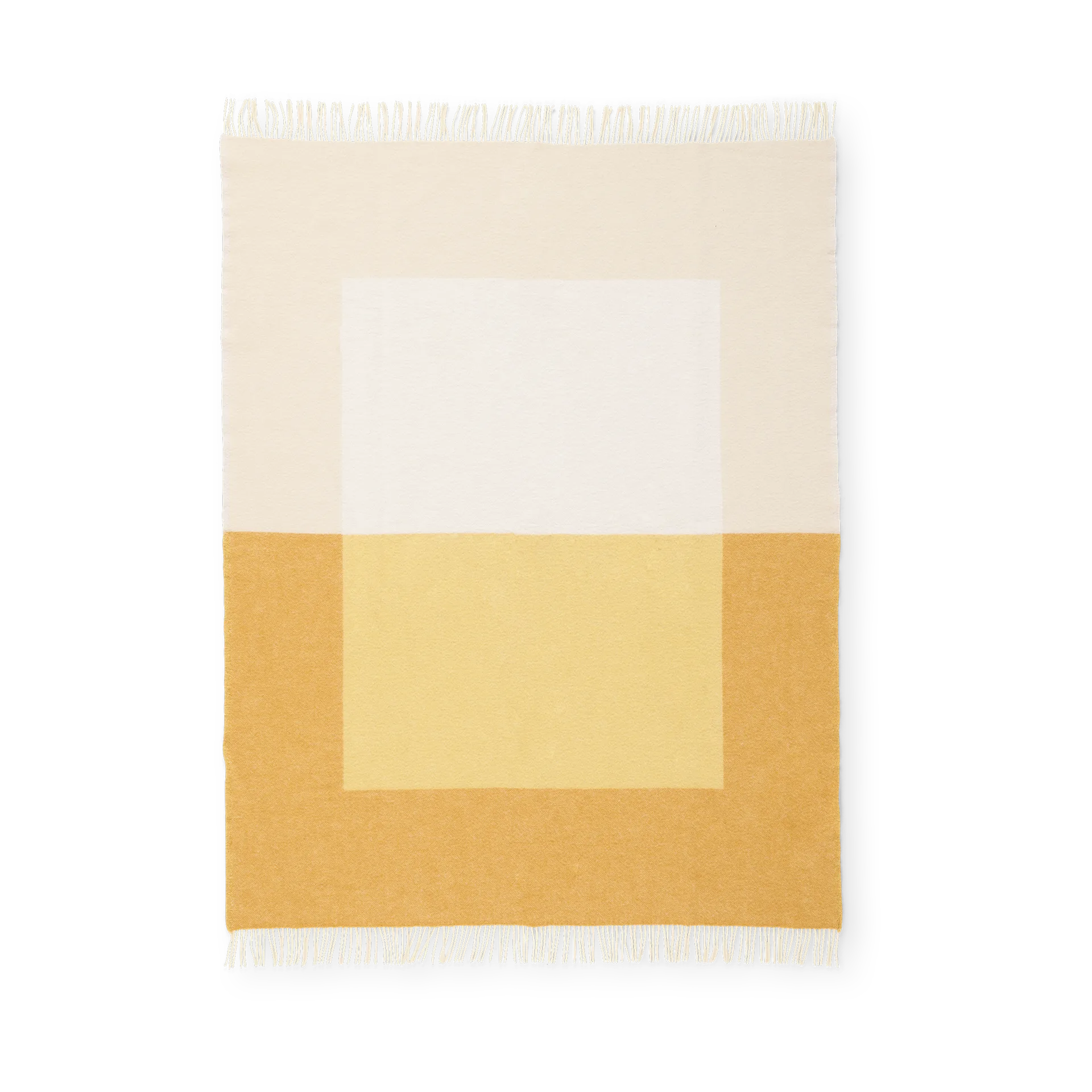 Plaid Echo 130x170 cm, Yellow Northern