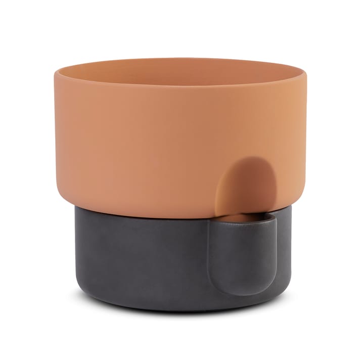 Pot avec auto-arrosage Oasis moyen - Terre cuite-marron foncé - Northern