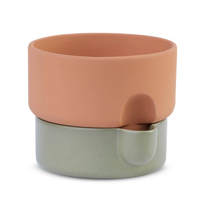 Pot avec auto-arrosage Oasis moyen - Terre cuite-vert - Northern