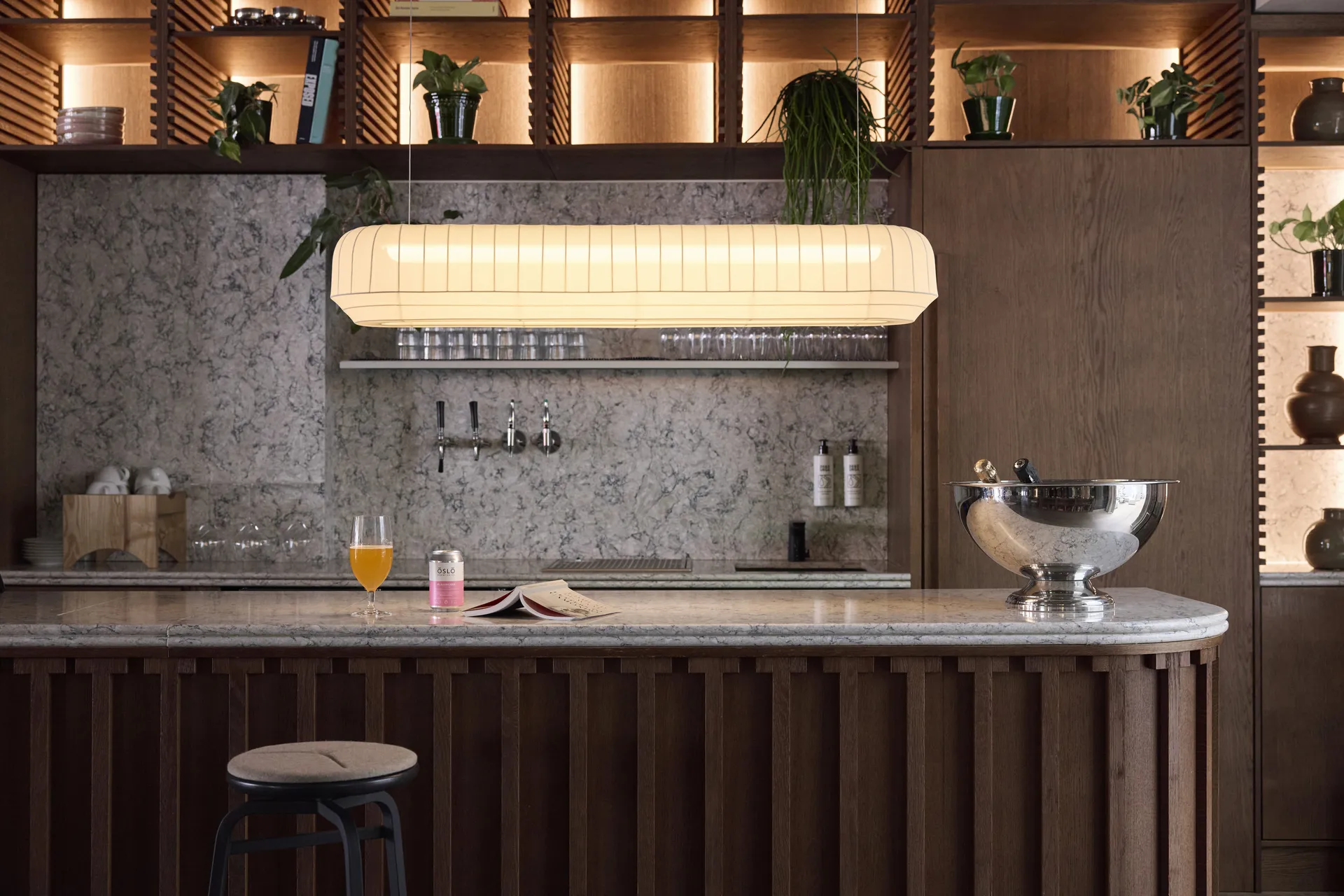 Suspension linéaire Tradition 120 cm, White Northern