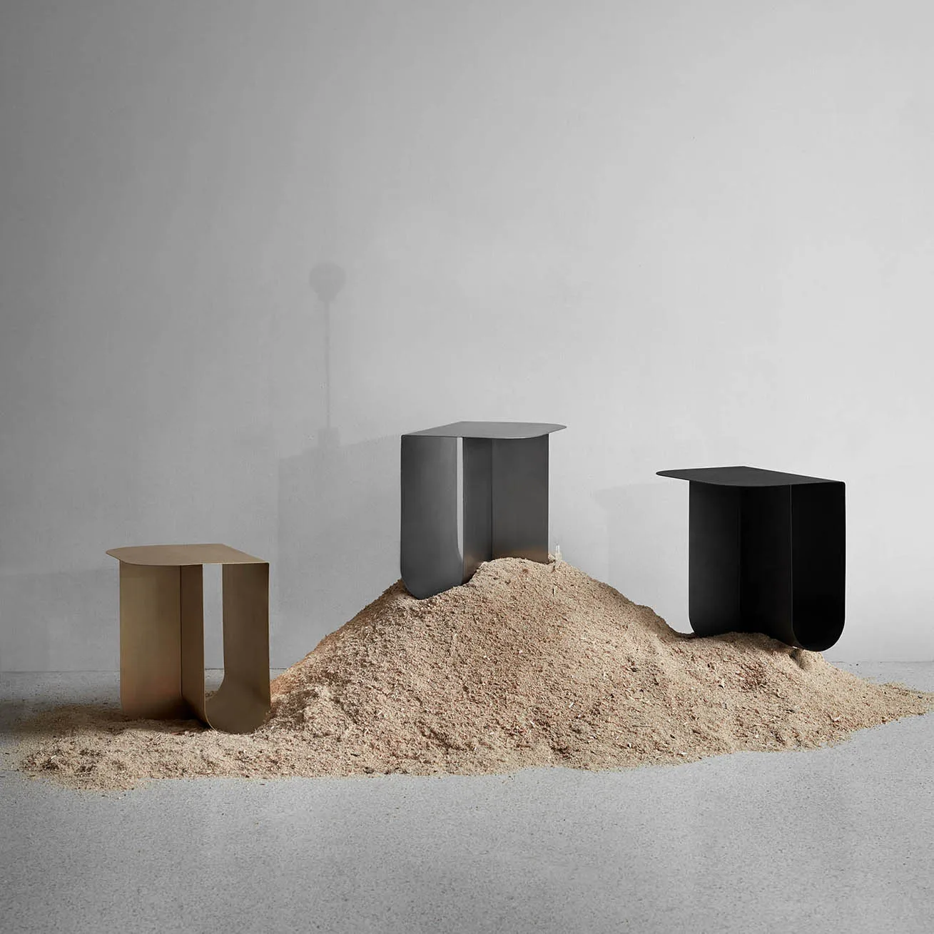 Table d’appoint Mass, Noir Northern