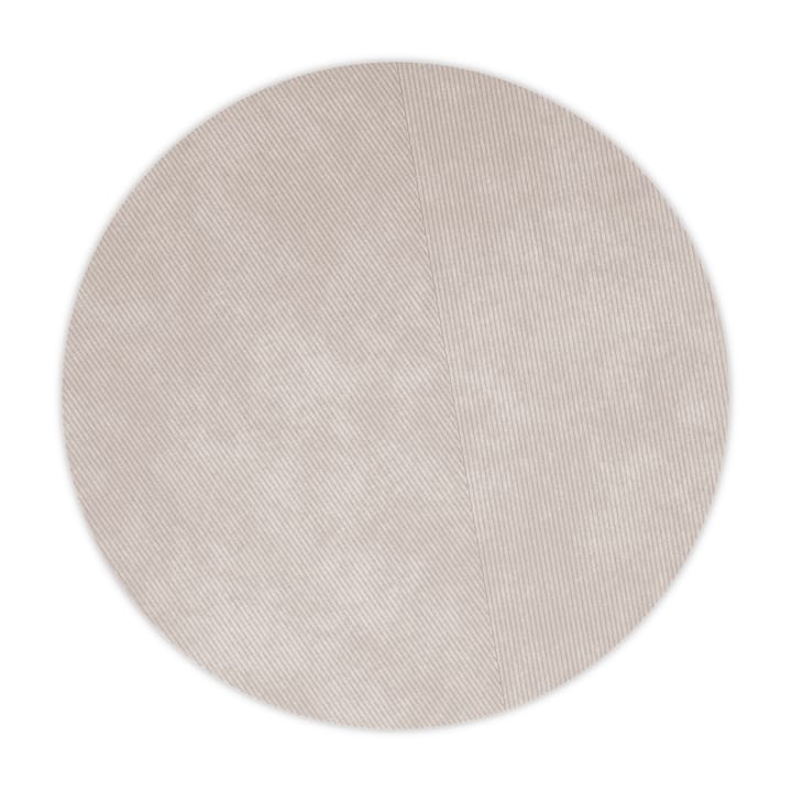 Tapis rond Row Ø270 cm - Gris clair - Northern