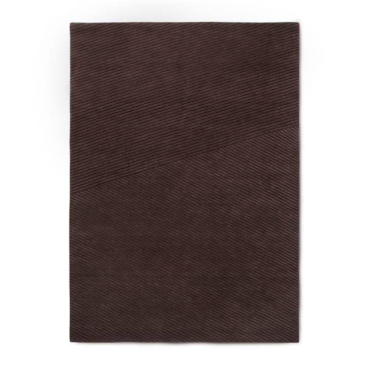Tapis Row Medium 170x240 cm - Marron foncé - Northern