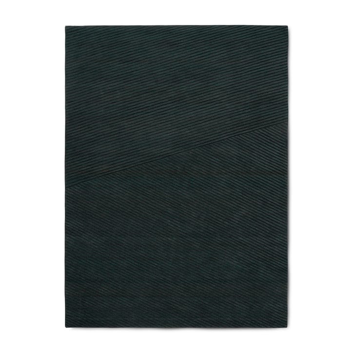 Tapis Row Medium 170x240 cm - Vert foncé - Northern