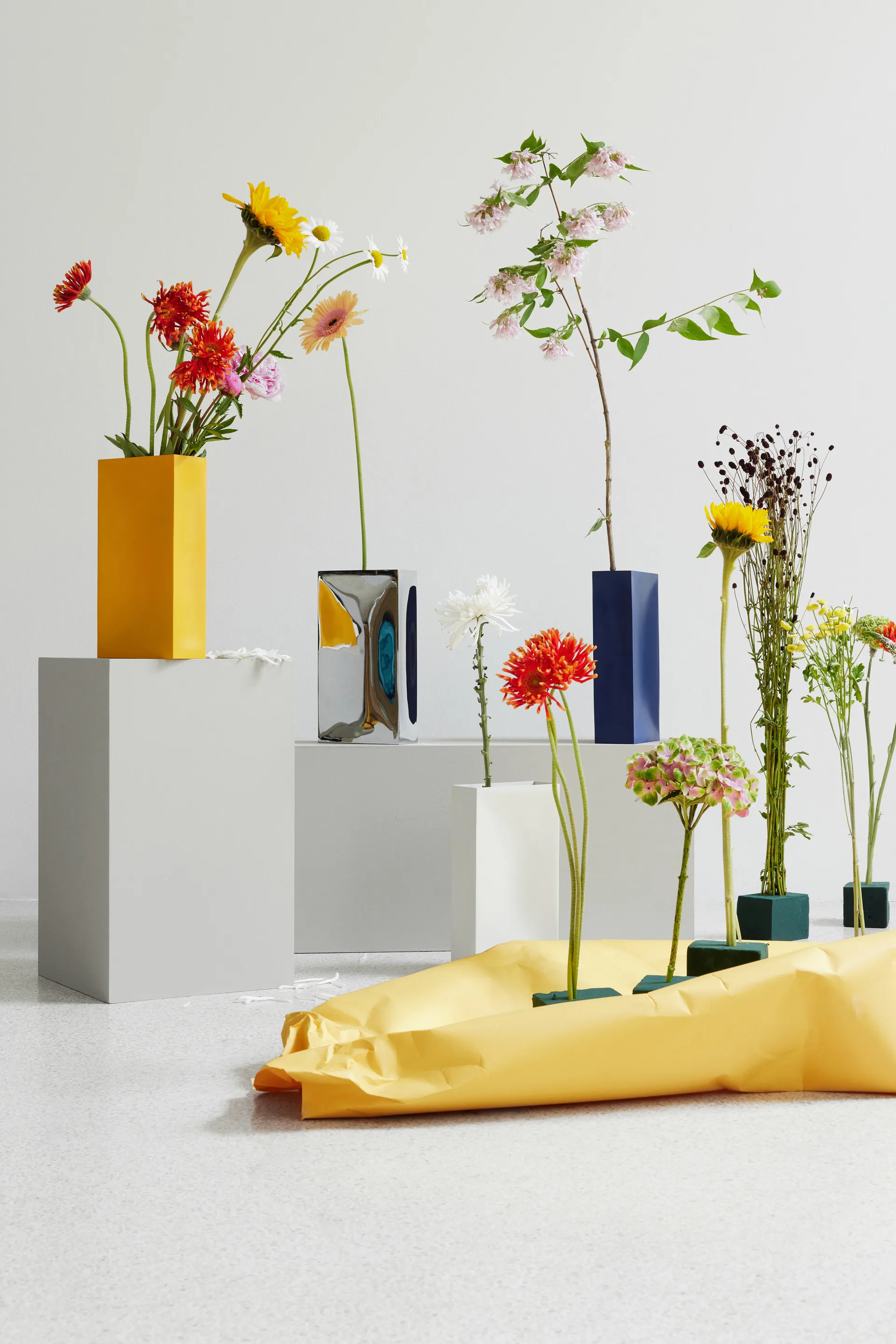 Vase Into, Dark blue Northern