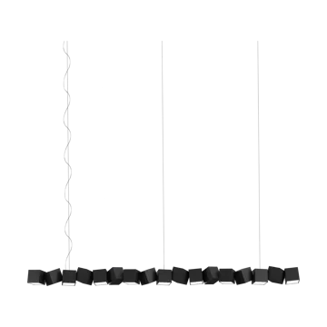 Blockchain system 17 pendule - Noir - Oblure