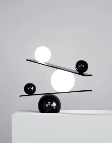 Lampe de table Balance - Black, v1 - Oblure