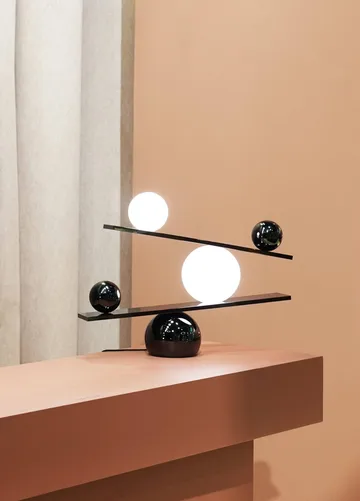 Lampe de table Balance - Black, v1 - Oblure