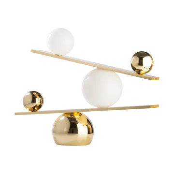 Lampe de table Balance - Brass, v1 - Oblure