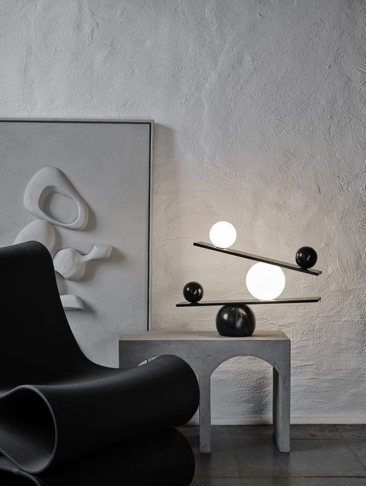 Lampe de table Balance - Noir - Oblure