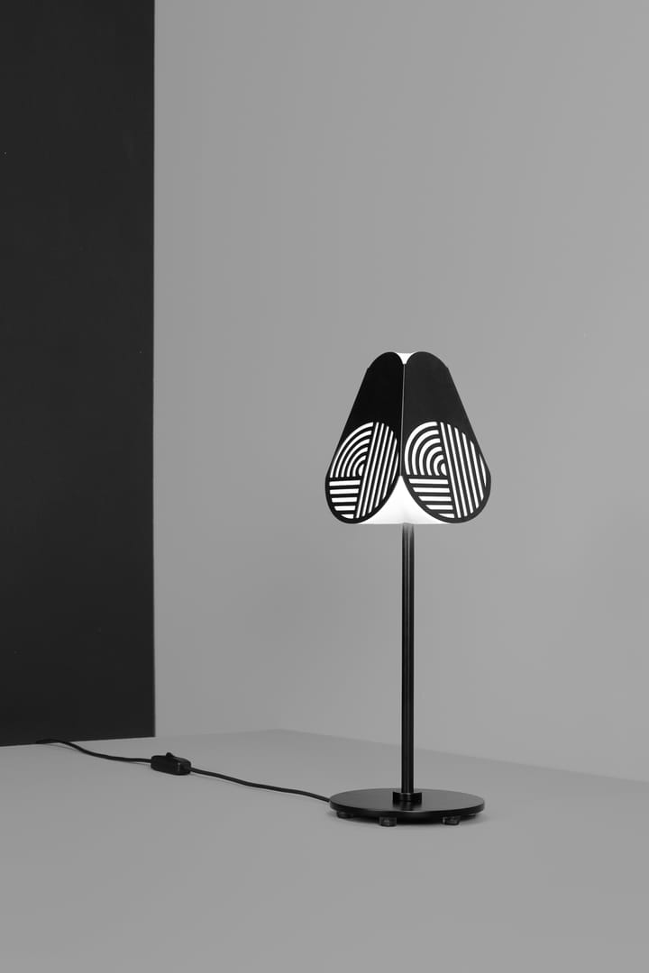 Lampe de table Notic, Noir Oblure