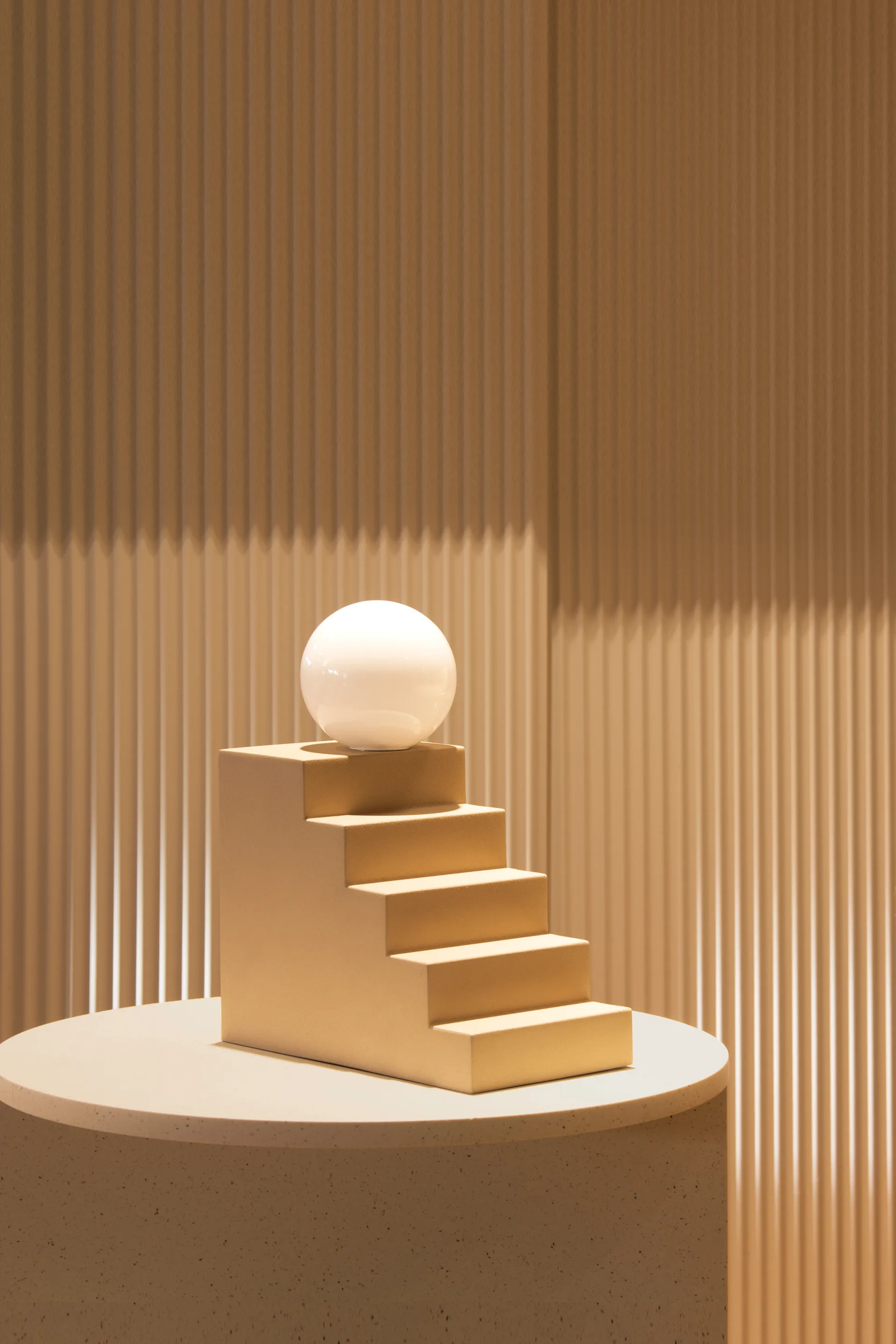 Lampe de table Stair, Beige Oblure