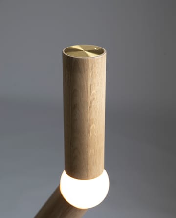 Lampe sur pied Lightbone 124,3 cm - Chêne naturel - Oblure